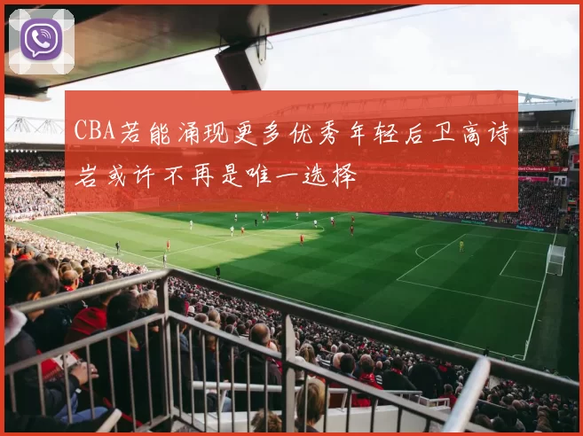 CBA若能涌现更多优秀年轻后卫高诗岩或许不再是唯一选择