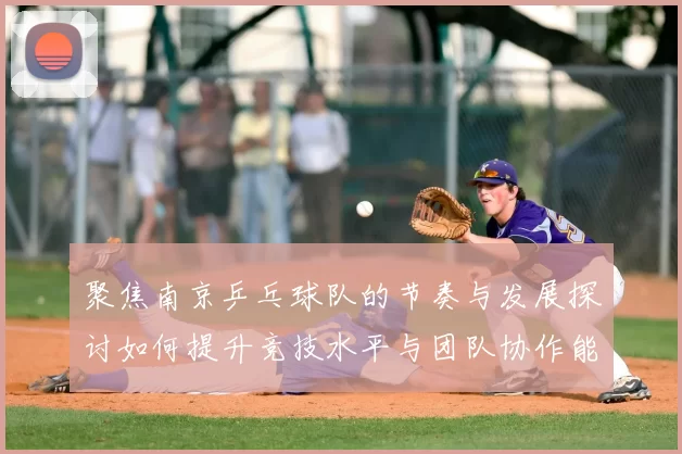 聚焦南京乒乓球队的节奏与发展探讨如何提升竞技水平与团队协作能力